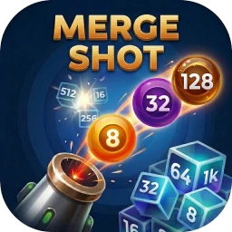 Biểu tượng Merge Shot: Ball 2048